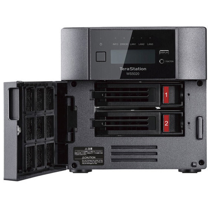 BUFFALO TeraStation WS5220DN04S2 新品未使用品 WS5220DN04W2 TeraStation WS IoT 2022 for Storage Workgroup Edition