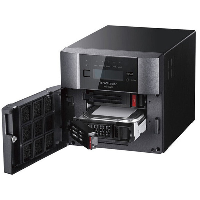 BUFFALO TeraStation WS5220DN04S2 新品未使用品 WS5220DN04W2 TeraStation WS IoT 2022 for Storage Workgroup Edition