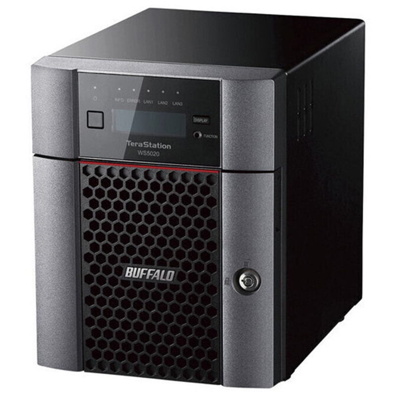 WS5420DN16W2 TeraStation WS IoT 2022 for Storage Workgroup Edition搭載デスクトップNAS BUFFALO(バッファロー) ベイ数4 16TB   WS5420DN16W2