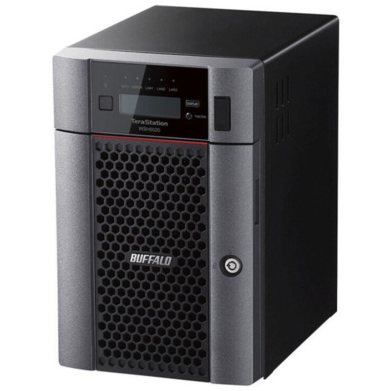 WSH5620DN24S2 TeraStation WSS2022ST H/W RAID Desk NAS BUFFALO(バッファロー) ベイ数6 24TB   WSH5620DN24S2