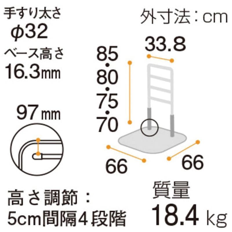 CKA-22 たちあっぷⅡ おくだけシリーズ 1台 矢崎化工 【通販