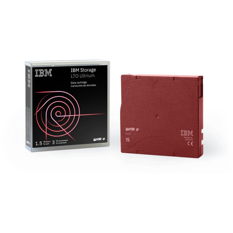 46X1290 Ultrium LTO5テープカートリッジ 1.5TB/3.0TB 1台 日本IBM