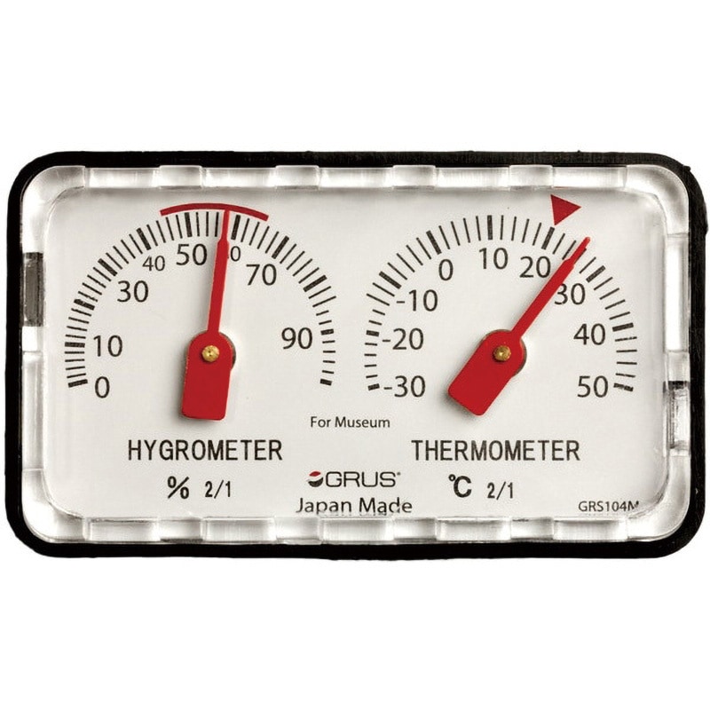 GRUS(グルス) 壁掛け 大型温湿度計 GRUS(グルス) 壁掛け 大型温湿度計