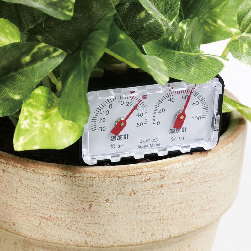 GRUS(グルス) 壁掛け 大型温湿度計 GRUS(グルス) 壁掛け 大型温湿度計