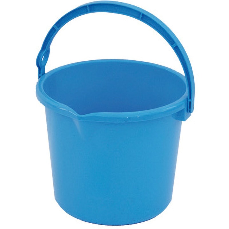 BAKE-5V バケツ 5L 安全興業 本体 注ぎ口付 水色 BAKE-5V - 【通販