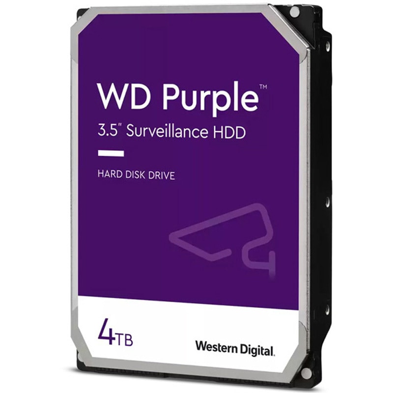 0718037-898308 WD Purple 3.5インチHDD 4TB 3年保証 WD43PURZ 1台