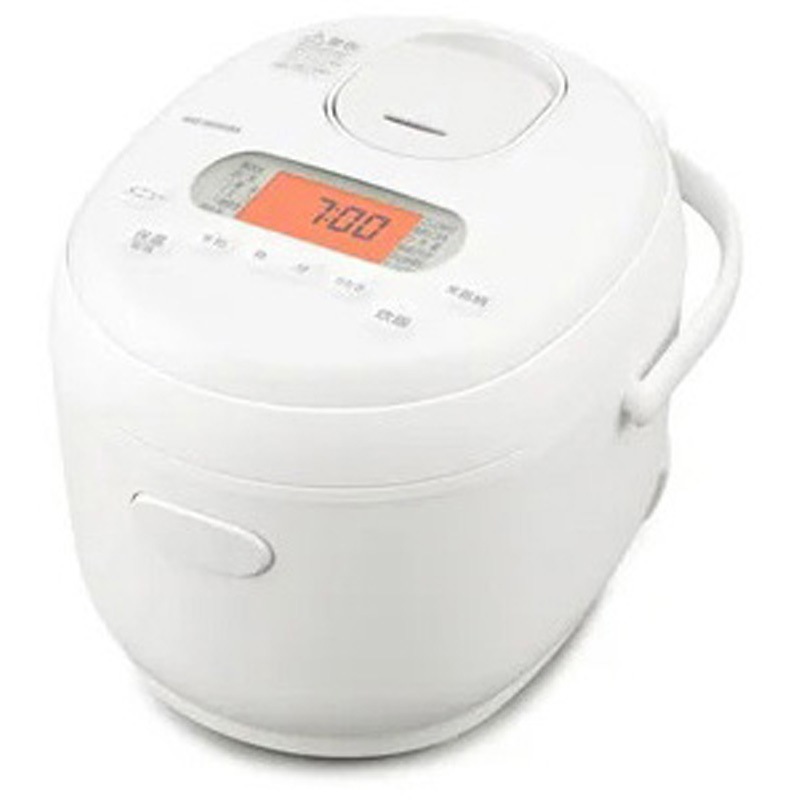 RC-MDA30-W ジャー炊飯器 アイリスオーヤマ 炊飯容量3合 加熱方式:底(450W)+蓋ヒーター(25W)   RC-MDA30-W