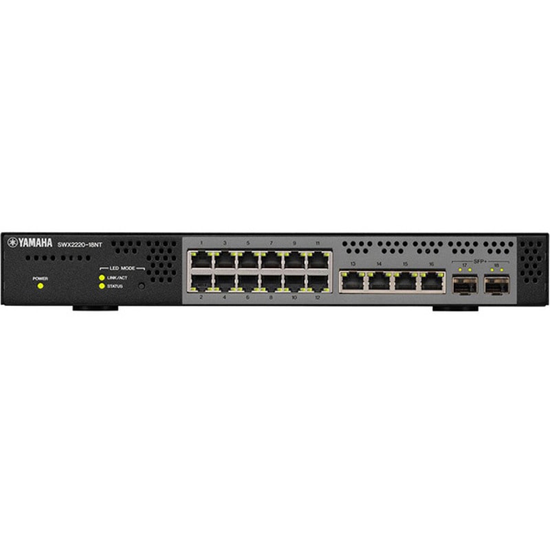 SWX2220-18NT✖️2 SWX2220-18NT スマートL2スイッチ YAMAHA(ヤマハ) 電源AC100～240V