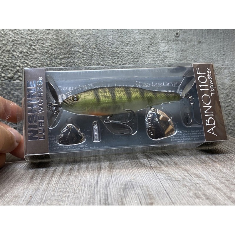 2.ジュヴィナイル・ブルーギル アビノー110F Nishine Lure Works