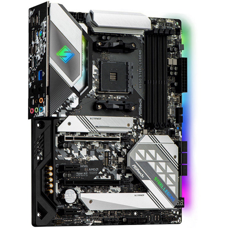 4710483-931574 マザーボード B550 Steel Legend 1台 ASROCK 【通販