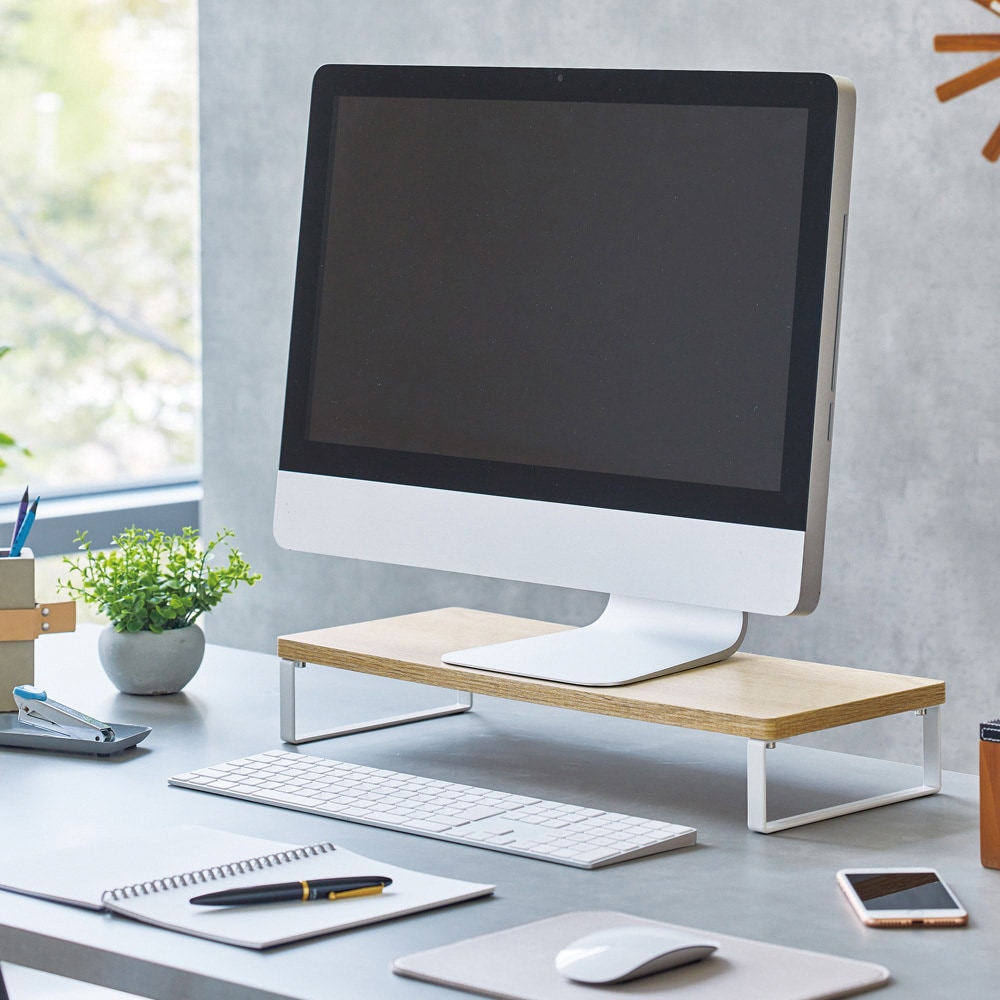 A8002-35 MDF机上台・スリム＜500×200・ロータイプ＞ リヒトラブ 35