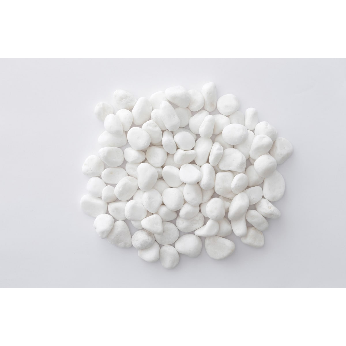 白玉砂利 20mm 15kg 1セット(15kg×10袋) アサケ造園資材 【通販