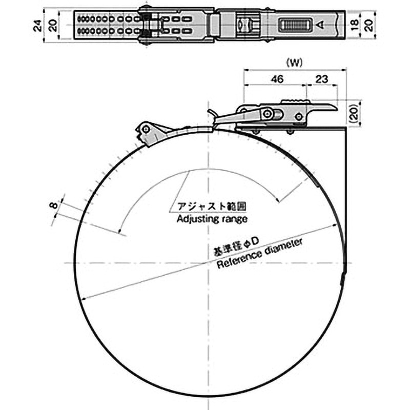 八卦シフォンループ ネプチュニアン グランデ リザーブ デイト オートマティック