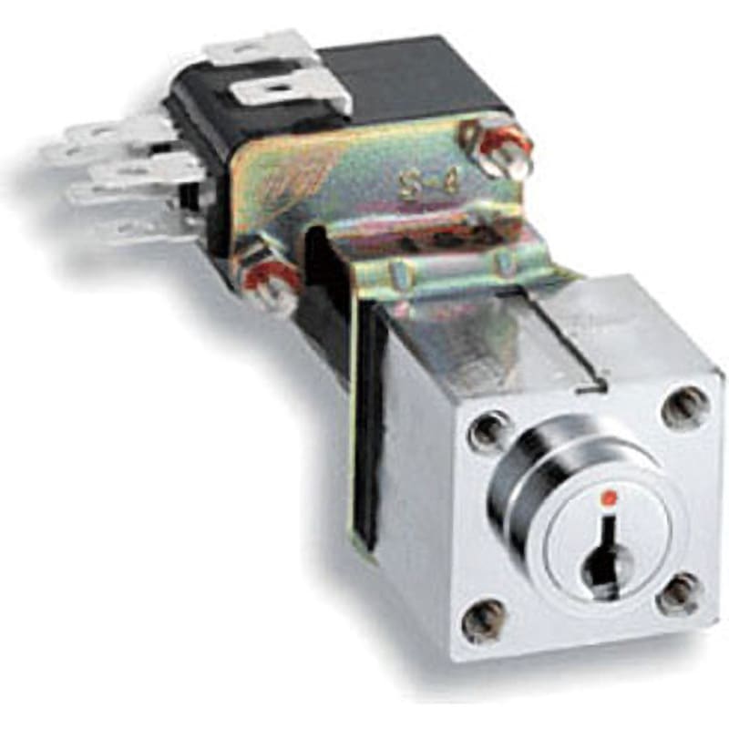 S-4-90-B-2(#400) キースイッチTKS-4型 1個 TAKIGEN(タキゲン) 【通販