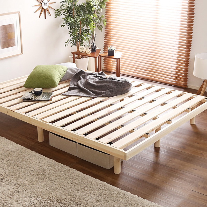 abcde　2台　すのこベッド シングル ひのき 日本製 ひのきベッド すのこベッド シングル 繊細スノコ 国産 木製