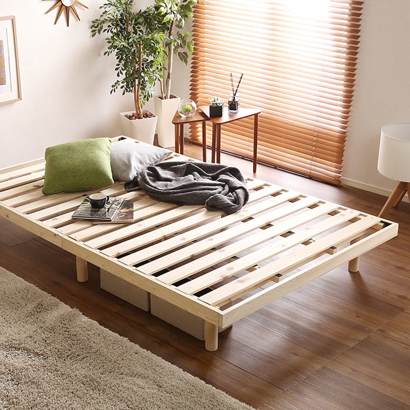 すのこベッド　2台 連結できるすのこベッド シングル 2台セットMB-5064S2Sを激安で販売