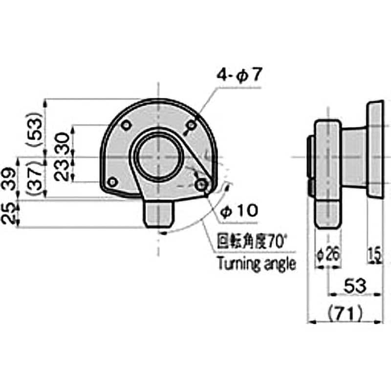 お手頃 グレモン ローラー締まりハンドル FA-836 左右各１セット | www