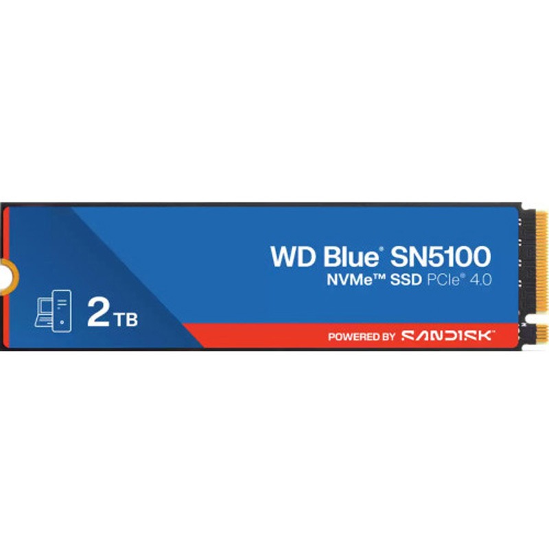 WDS200T5B0E 内蔵SSD WD Blue SN5100(NVMe) SanDisk(サンディスク) 2TB 