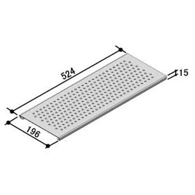 SNK-5220SU-AF グレーチング INAX(LIXIL) ステンレス