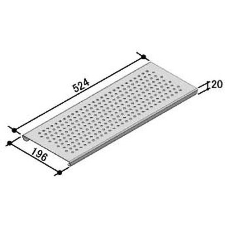SNK-T5220SU-AF グレーチング INAX(LIXIL) ステンレス