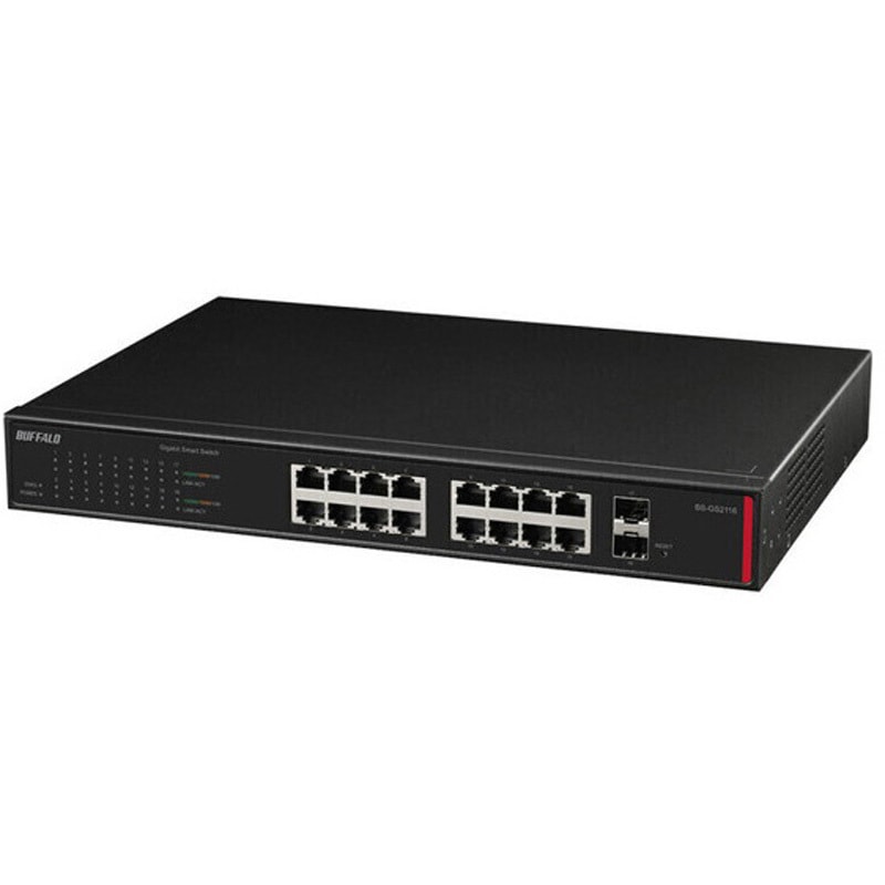 BUFFALO BS-GS2116 レイヤー2 Gigaスマートスイッチ BS-GS2116 法人向け レイヤー2 Giga スマートスイッチ BUFFALO