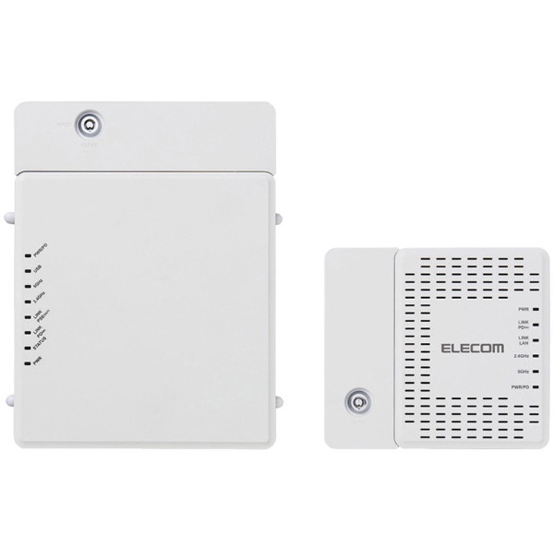 エレコム WAB-S1775 無線AP Wi-Fi6(11ax)対応 2x2 1201+574Mbps同時通信対応 Webスマート 小型筐体