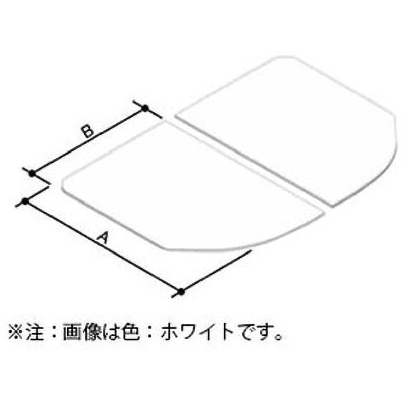 LIXIL 風呂蓋 YFK-1380B(2)-D4 フタ 1270x800 YFK-1380B(2)-D4 INAX