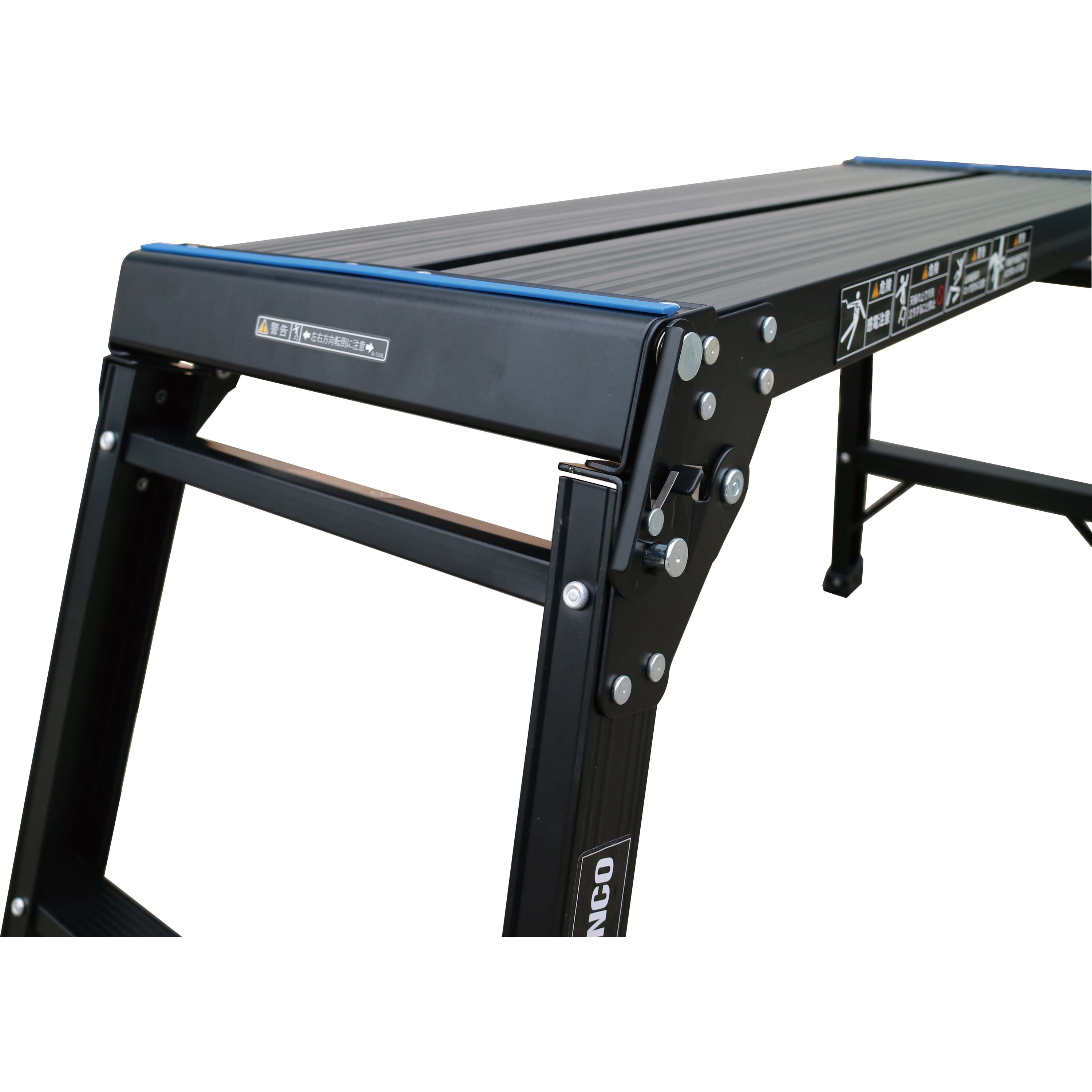 PXGV-910BK 足場台 アルインコ 天板高さ0.8m設置幅453mm奥行1391mm