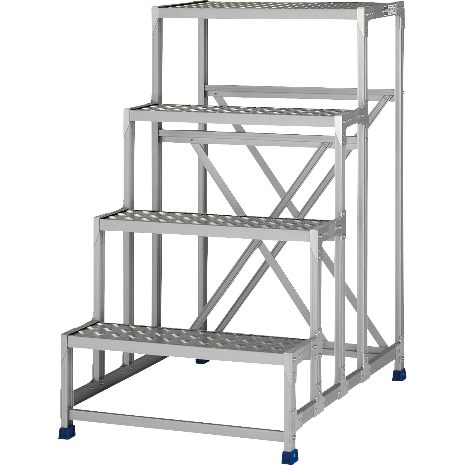 ■アルインコ 作業台(天板縞板タイプ)1段 天板寸法1000×400mm高0.3m[店頭受取不可] アルインコ 作業台(天板縞板タイプ)1段 天板寸法1000×400mm