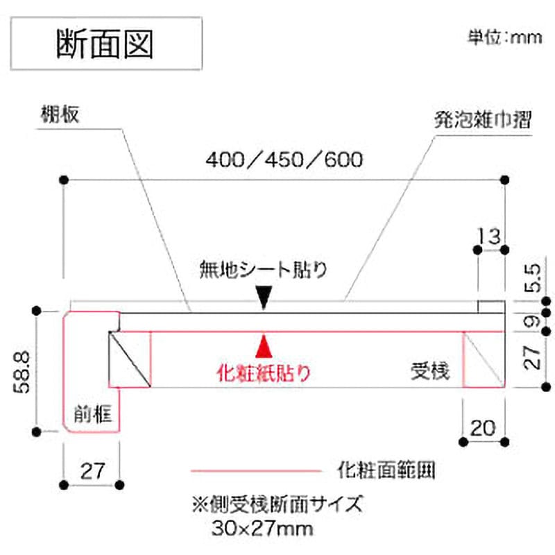 南海 プライウッド ストア 枕 棚