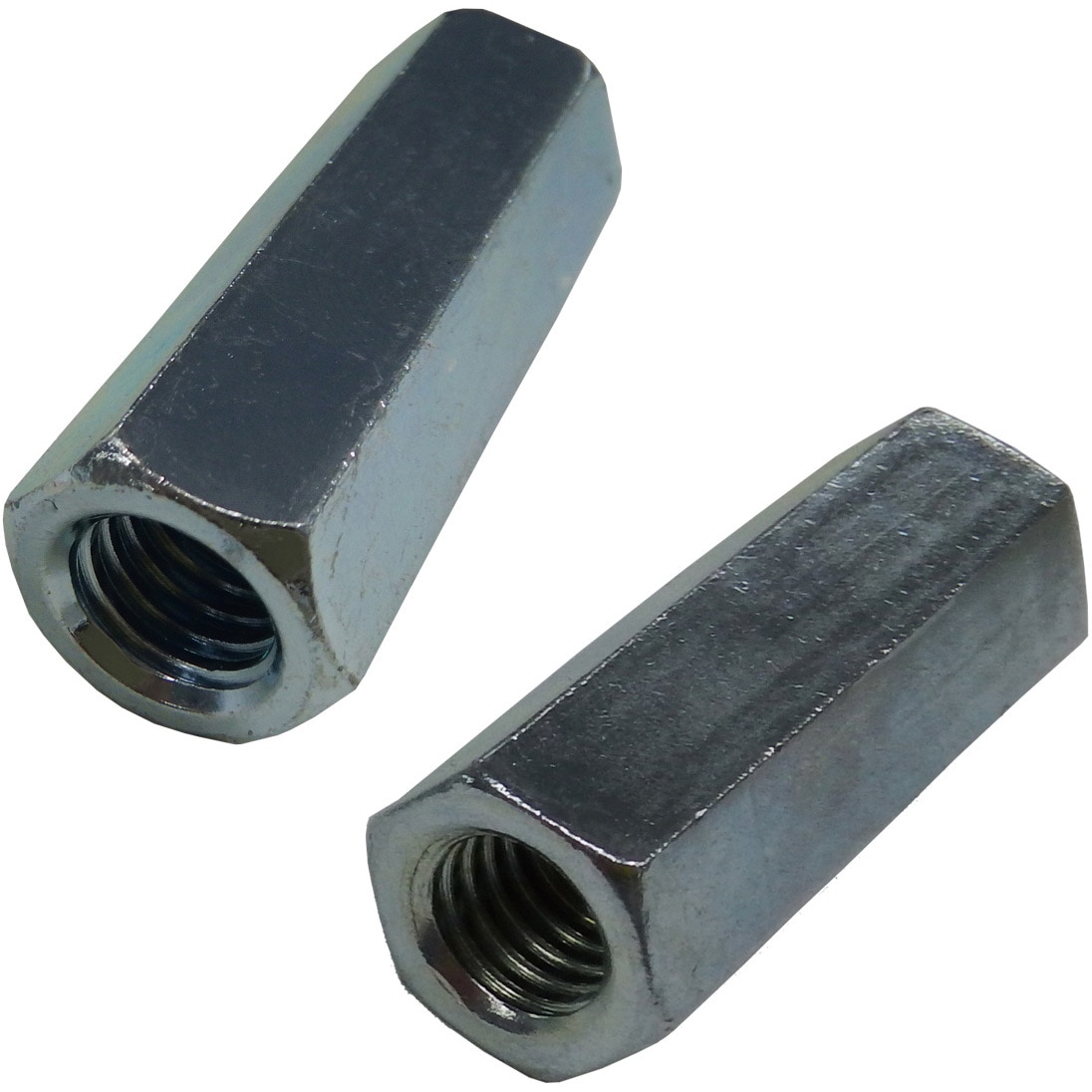 JZB 3/8X40LNT 3分六角長ナット JAPPY ユニクロメッキ 長さ40mm