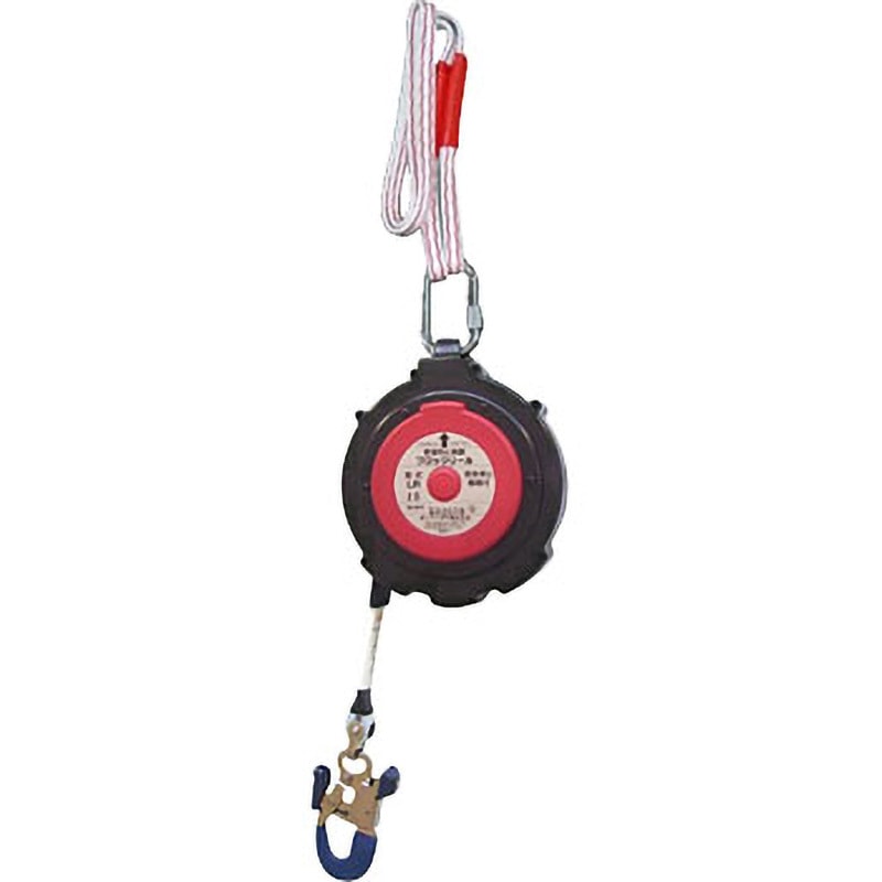 新品　【ポリマーギア】ブロックリール RKF2?LR6  台付けロープ・カラビナ RKF2-LR15(引き寄せロープ付) ブロックリール RKF2-LR 1本 ポリマー