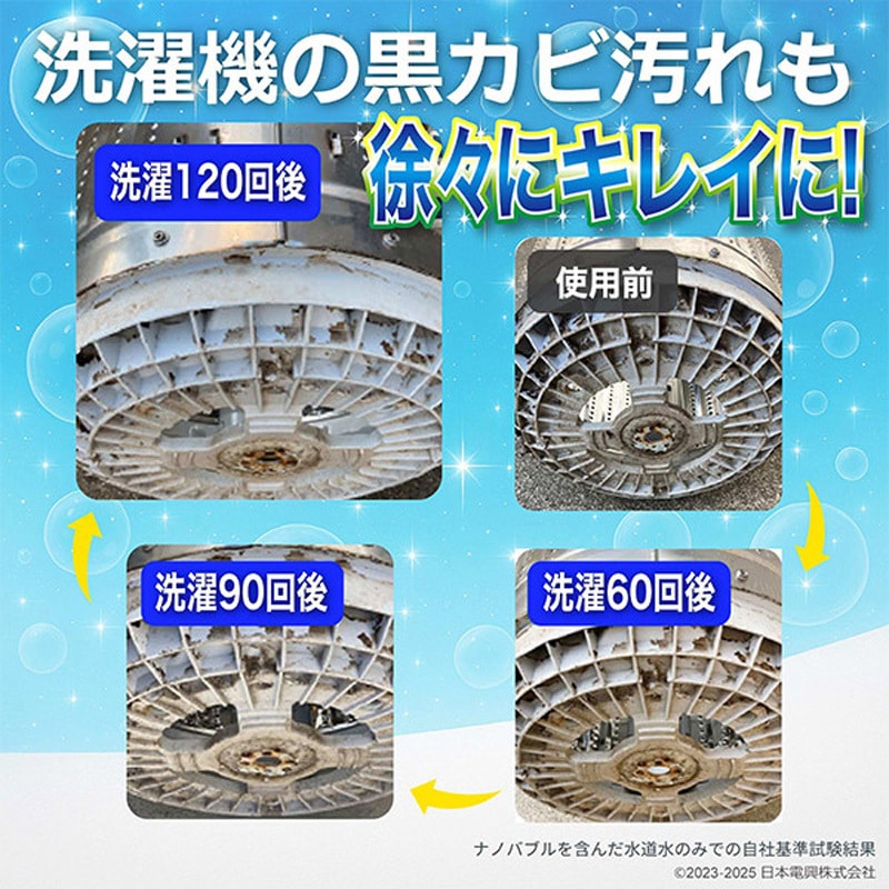 ND-SEZS ナノバブル発生キット 日本製 全自動洗濯機用 ネジサイズG3/4