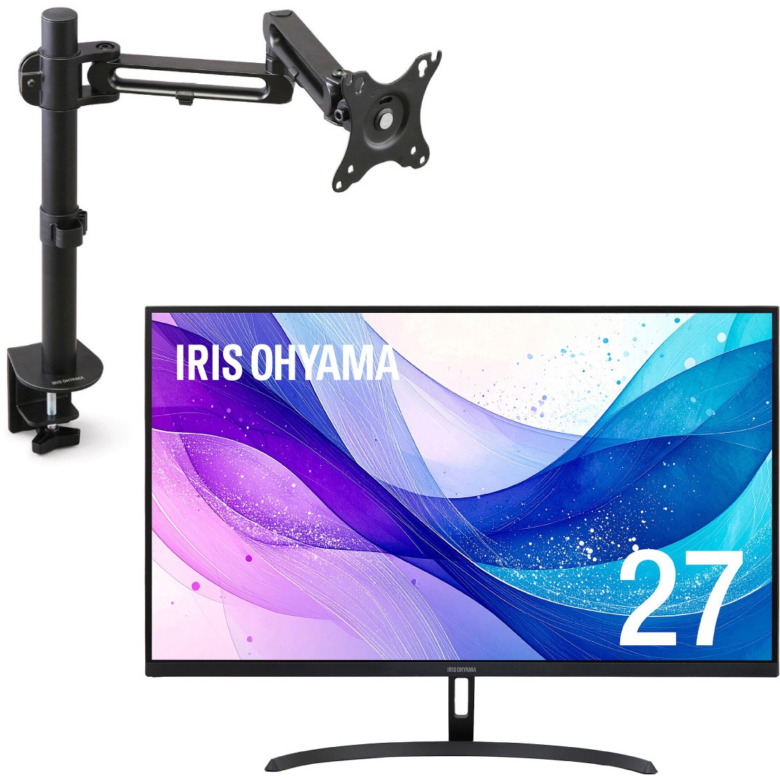 DT-JF275S-B+DA-4550 【セットでお得】液晶ディスプレイ+ディスプレイ