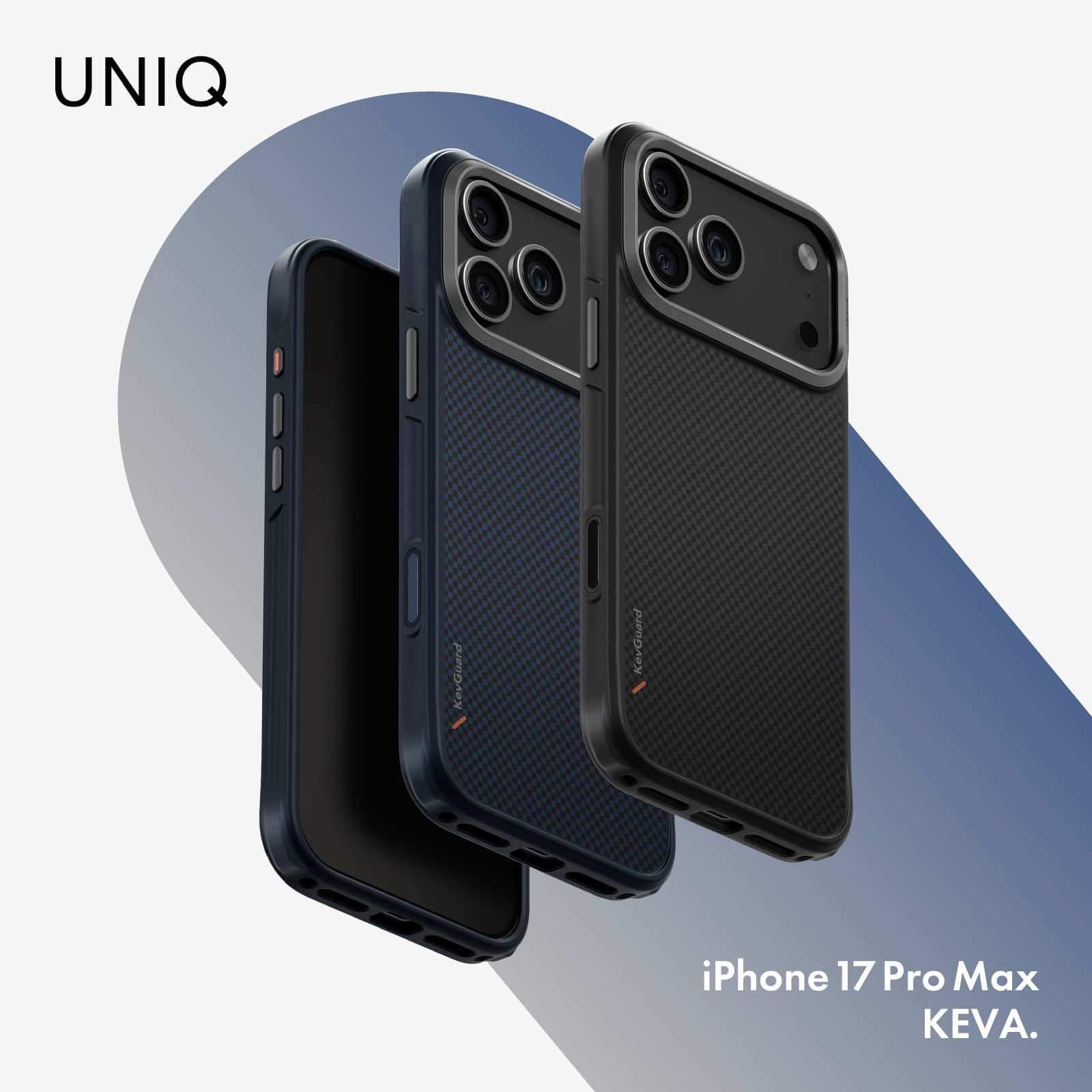 25IP69P-KEVAMCBLK iPhone 17 Pro Max UNIQ 耐衝撃 軽量 Magsafe対応