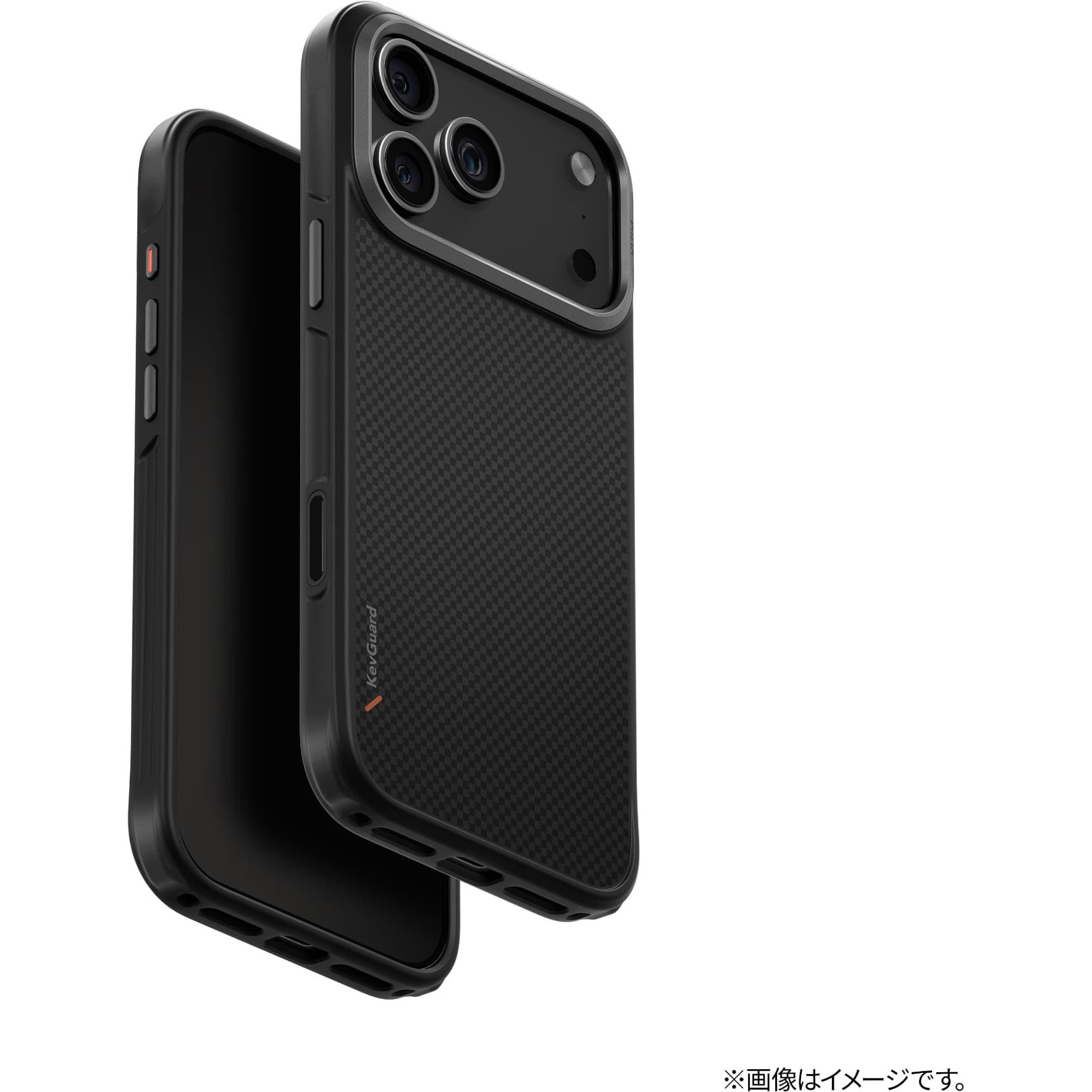iPhone17 ケース　ブラック 25IP69P-KEVAMCBLK iPhone 17 Pro Max UNIQ 耐衝撃 軽量 Magsafe対応