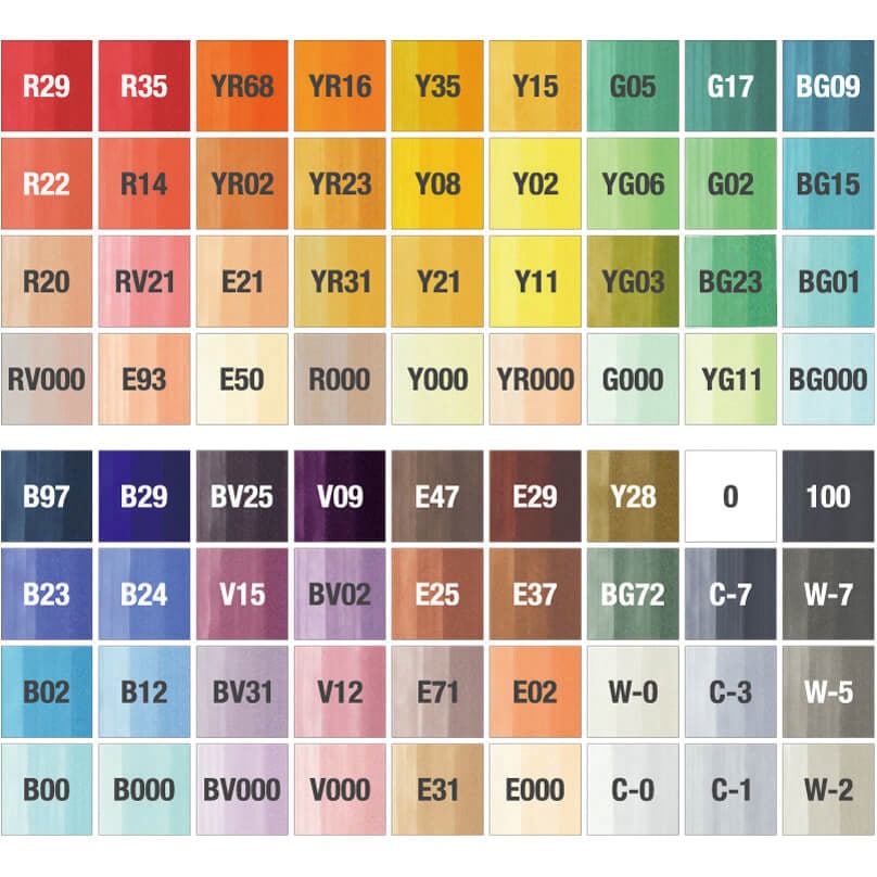 純正コピック　150本ほど＋インク18個 コピックチャオスタートセット Copic(コピック) 蛍光マーカー