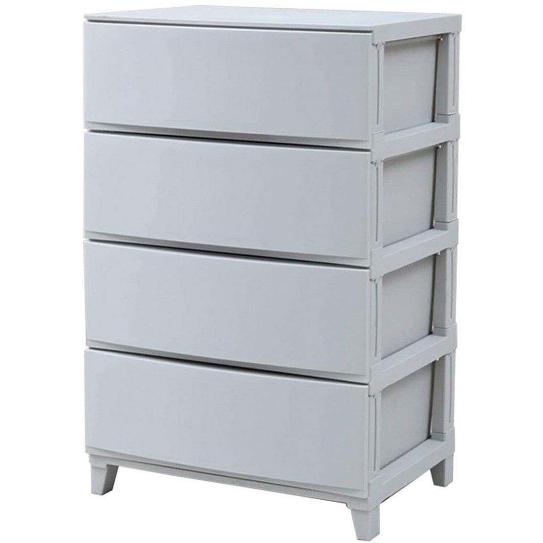 RSD-S544YAGY リビング チェスト サンカ オールグレー色 4段 幅540mm奥行420mm高さ875mm 1台 RSD-S544YAGY 6,555円
