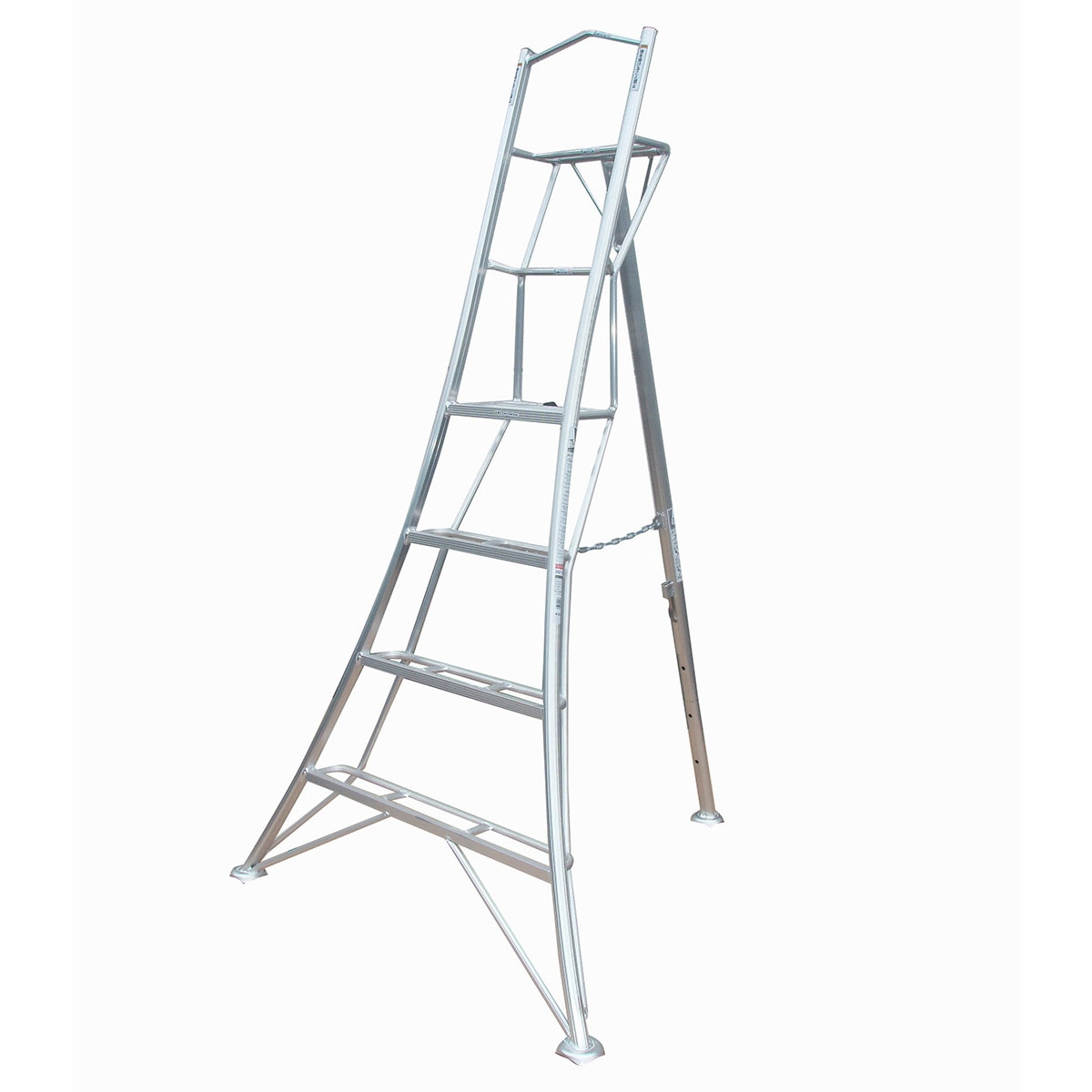 GSU-180a 上枠付き三脚脚立 グリーンステップ 長谷川工業 天板高さ1.21