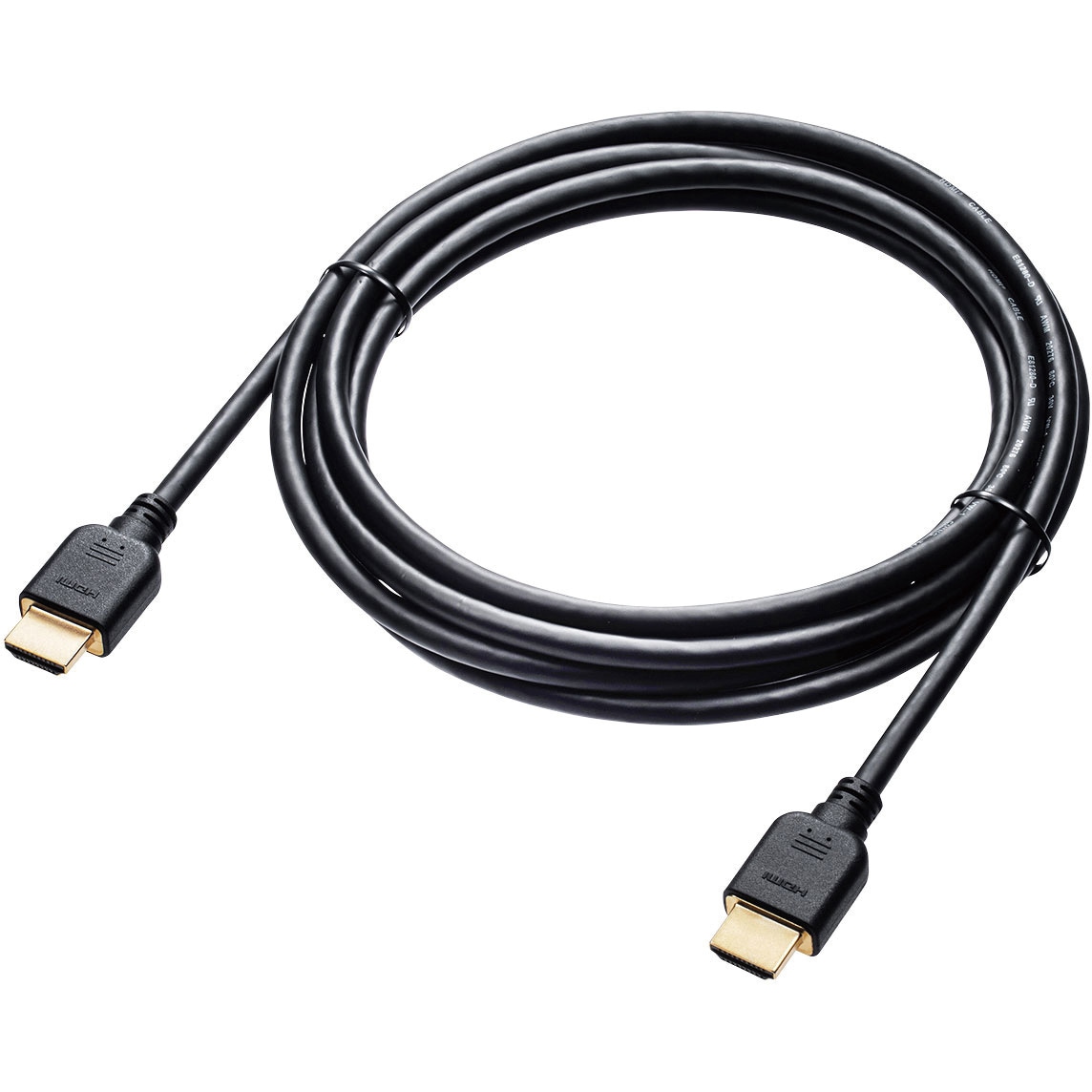 映像用ケーブル SANWA SUPPLY KM-HD20-U10 KM-HD20-U10 HDMIケーブル サンワサプライ ブラック色 対応 1m