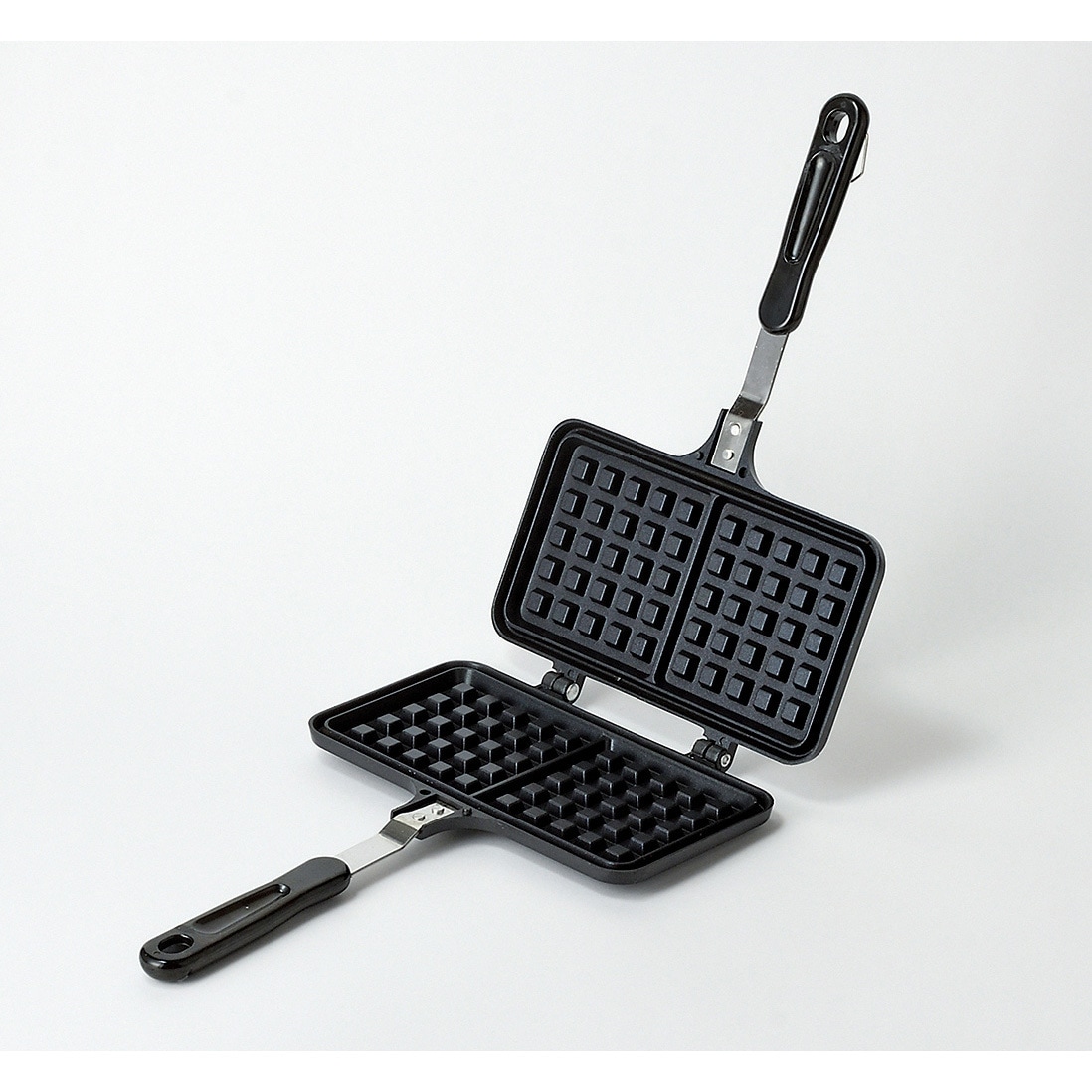 D-6540 おやつDEっSEⅡ ふっ素加工ワッフルメーカー 1個 パール金属