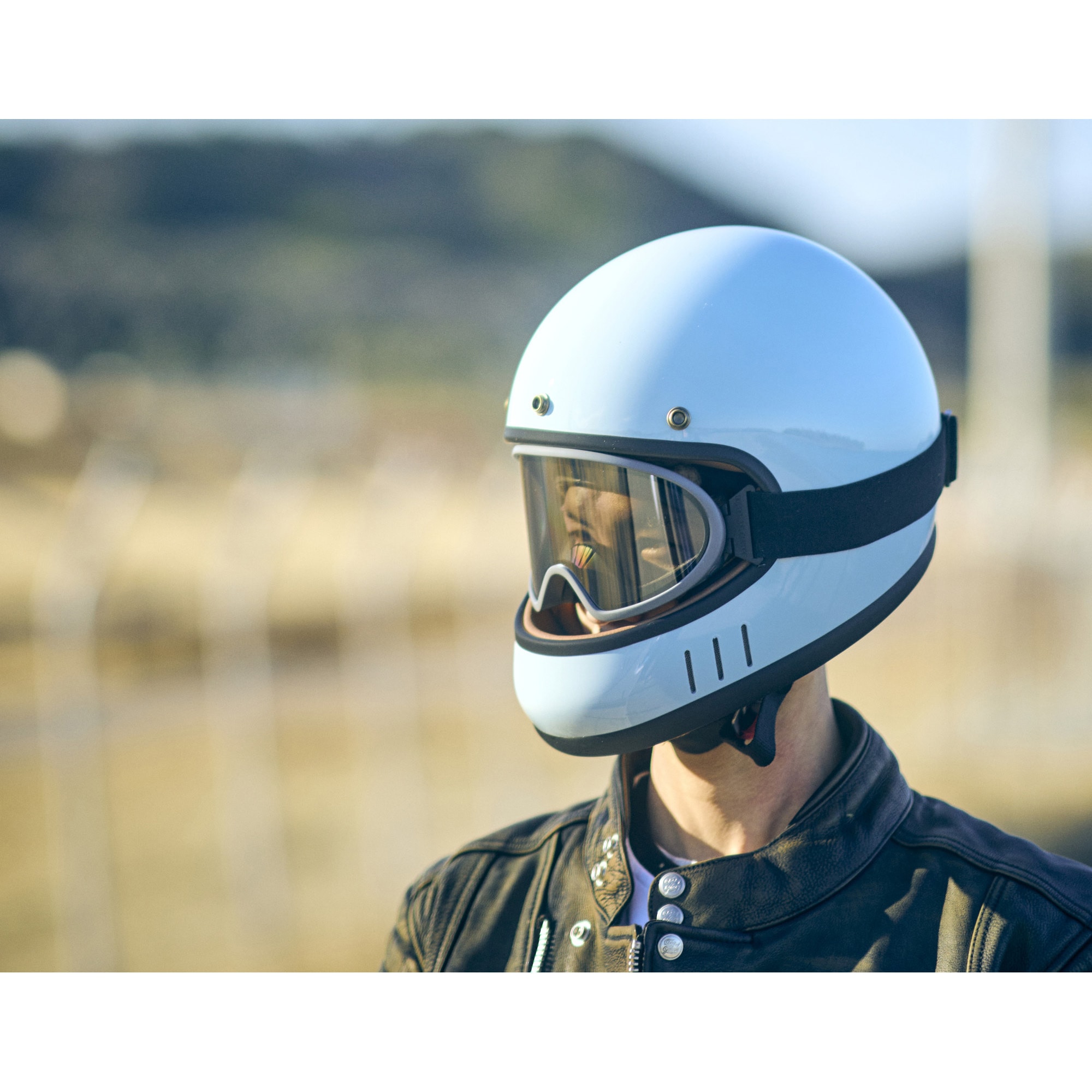 新品未使用 マルシン DRILL バイザー・チークパッド・ゴーグル付き 52002310 モーターサイクル ゴーグル 1個 マルシン(マルシン工業
