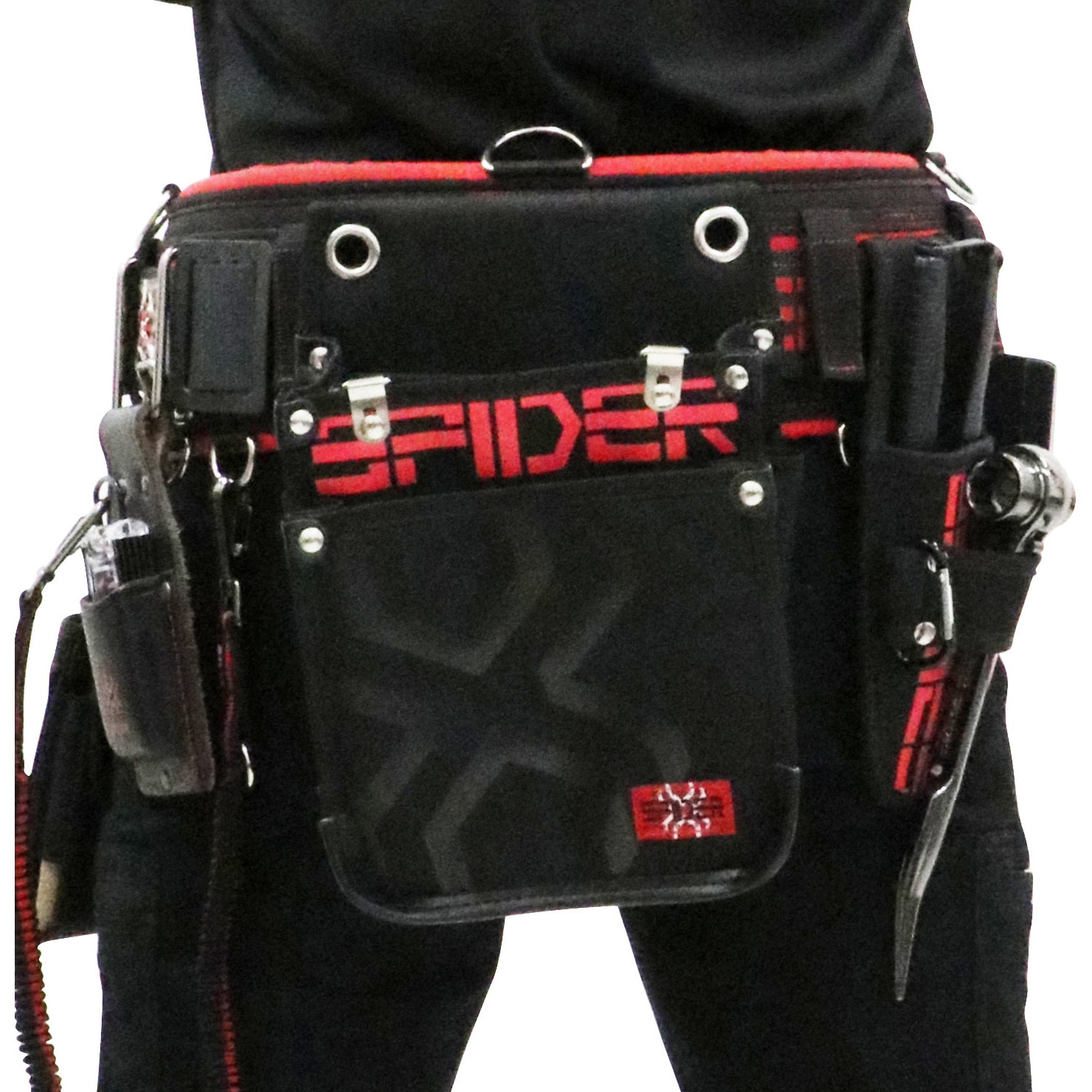 SPD-JY03-A 鳶用腰袋インナーポケット付 SK11 大きなロゴを配置