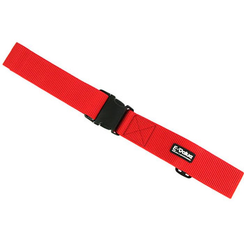 Red ワンタッチバックルベルト E-Value レッド色 【通販モノタロウ】