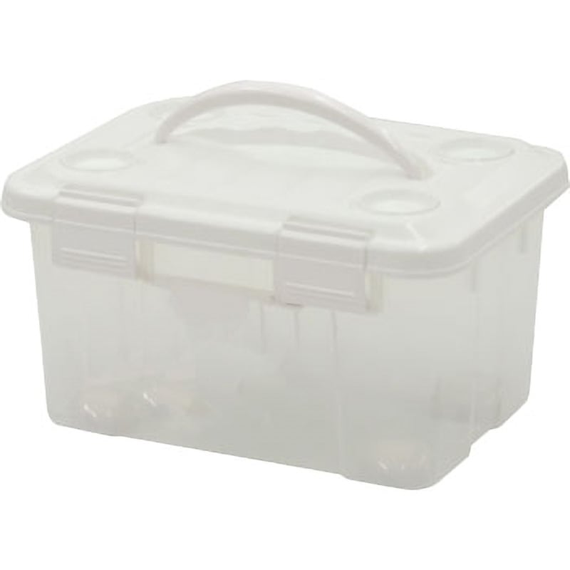 PRX フリーボックス ハンドル付 TENMA(天馬) バックル式 ホワイト色 耐