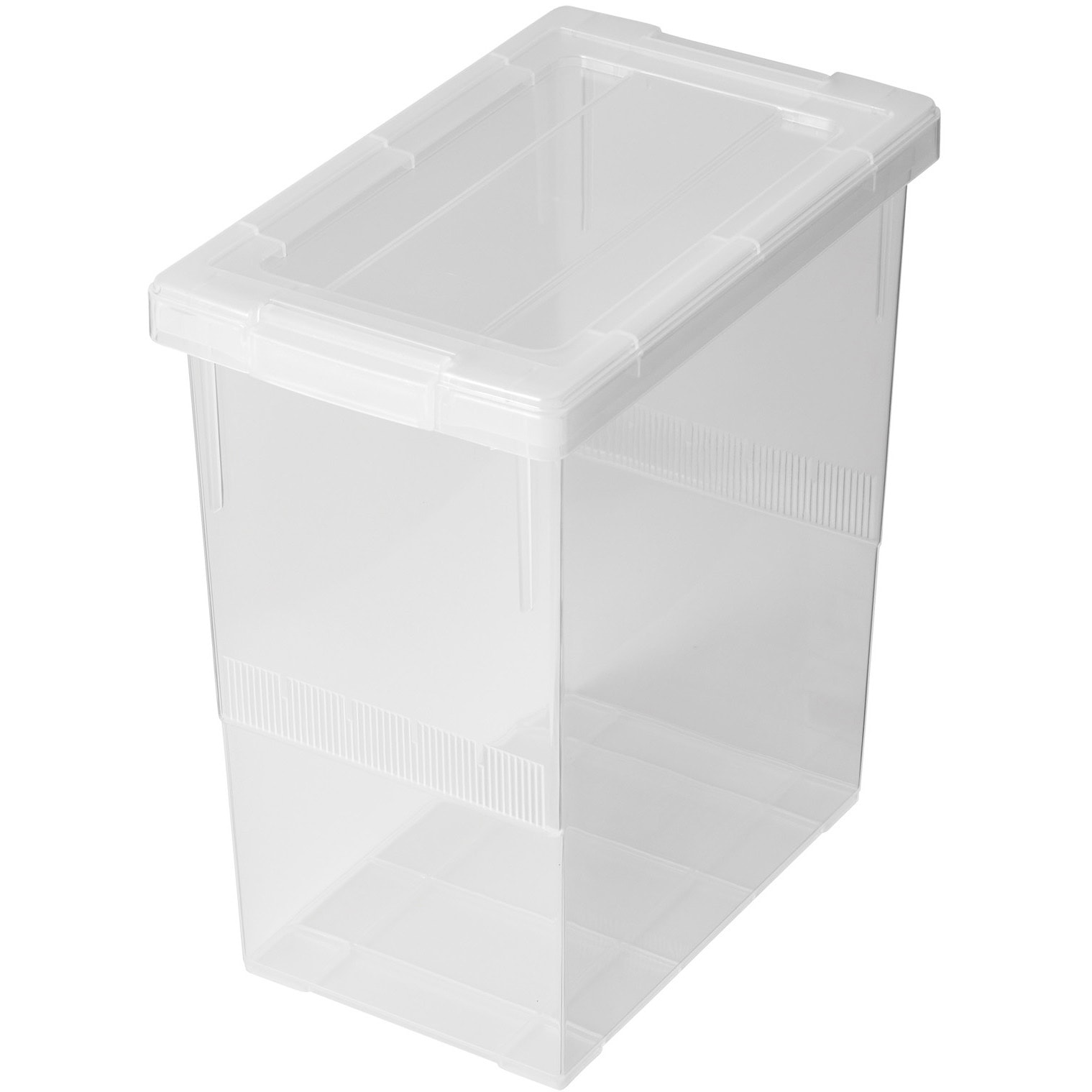 ‐ A4・雑誌いれと庫 TENMA(天馬) オールクリア色 外形寸法185×305×325mm 1セット(18個)