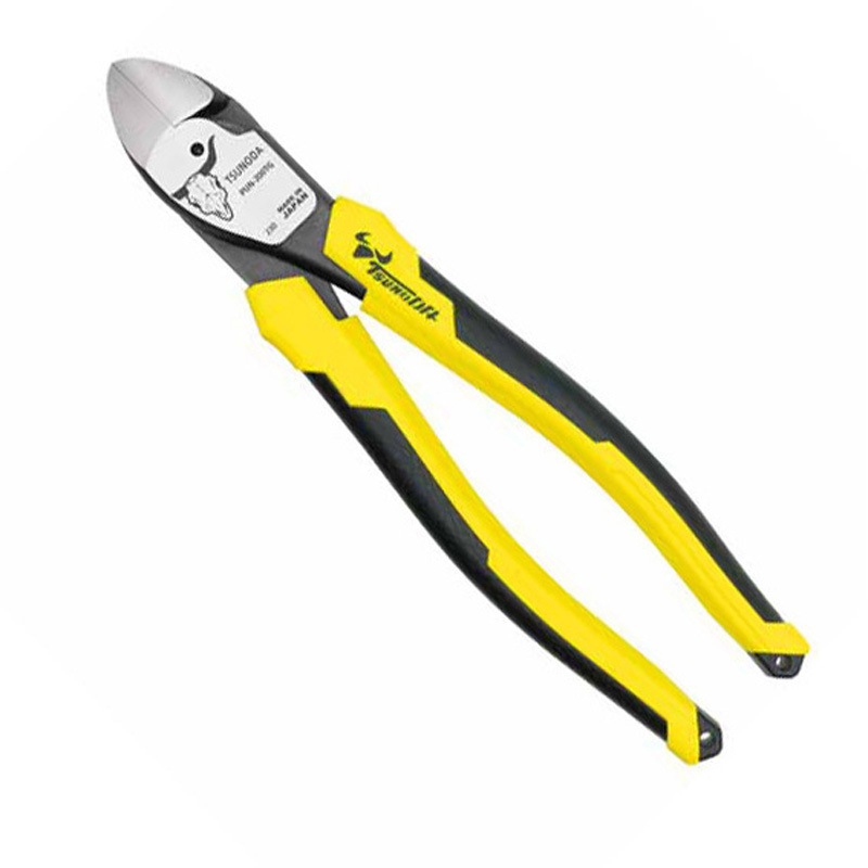 PUN-200TG 電工パワー薄刃ニッパー 1個 TSUNODA(ツノダ) 【通販