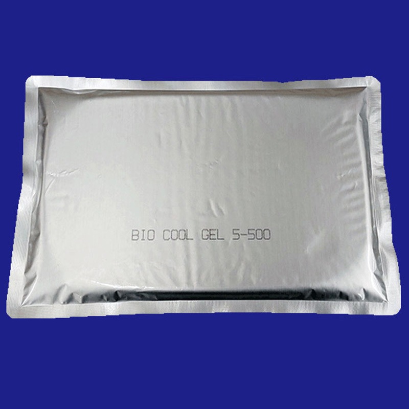 BCG5-500-4 蓄熱材 バイオクールジェル5℃ トレンドサイン 寸法200×300×15mm 1式(500g×4個) BCG5-500-4