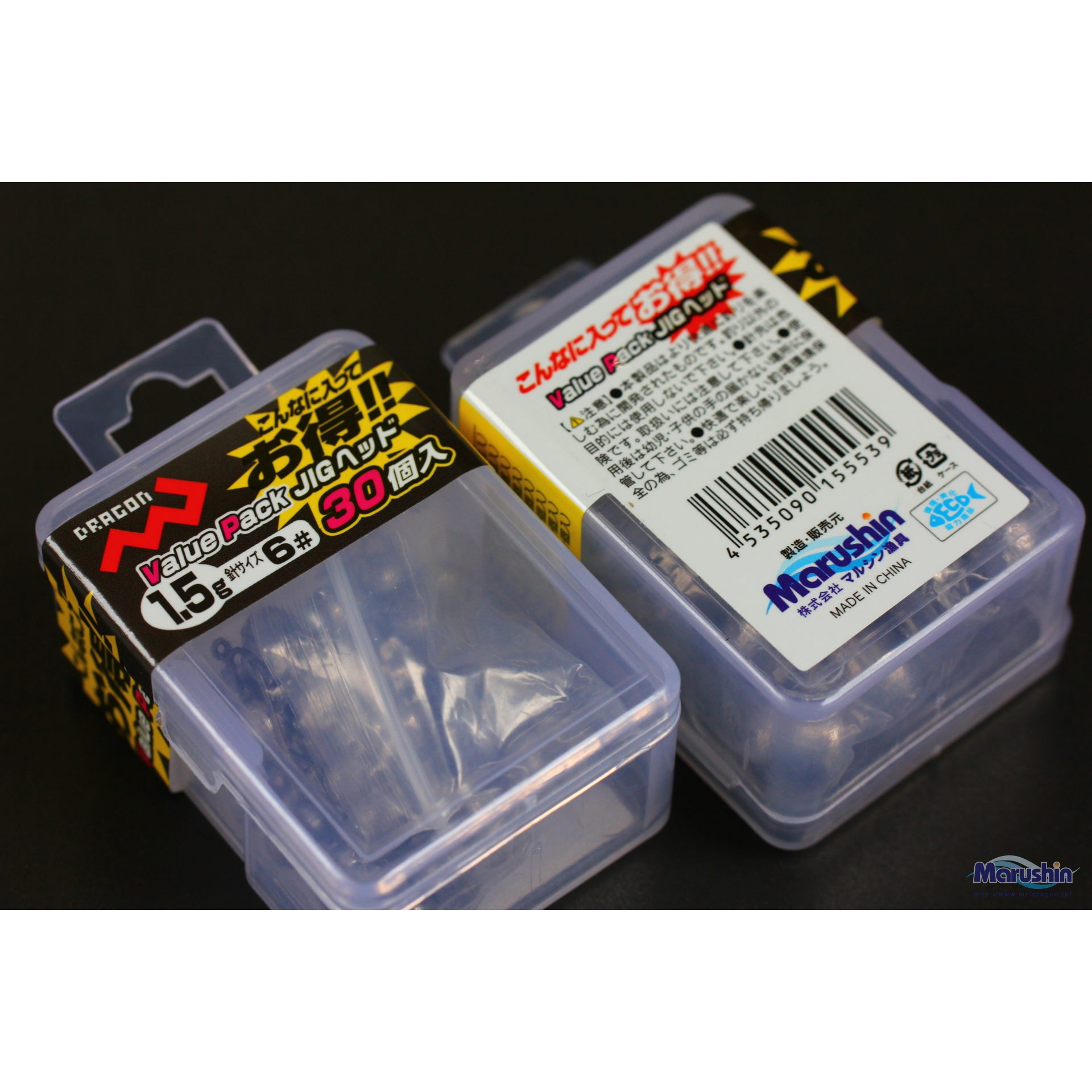 1g バリューパックJIGヘッド マルシン漁具 30個入 【通販モノタロウ】