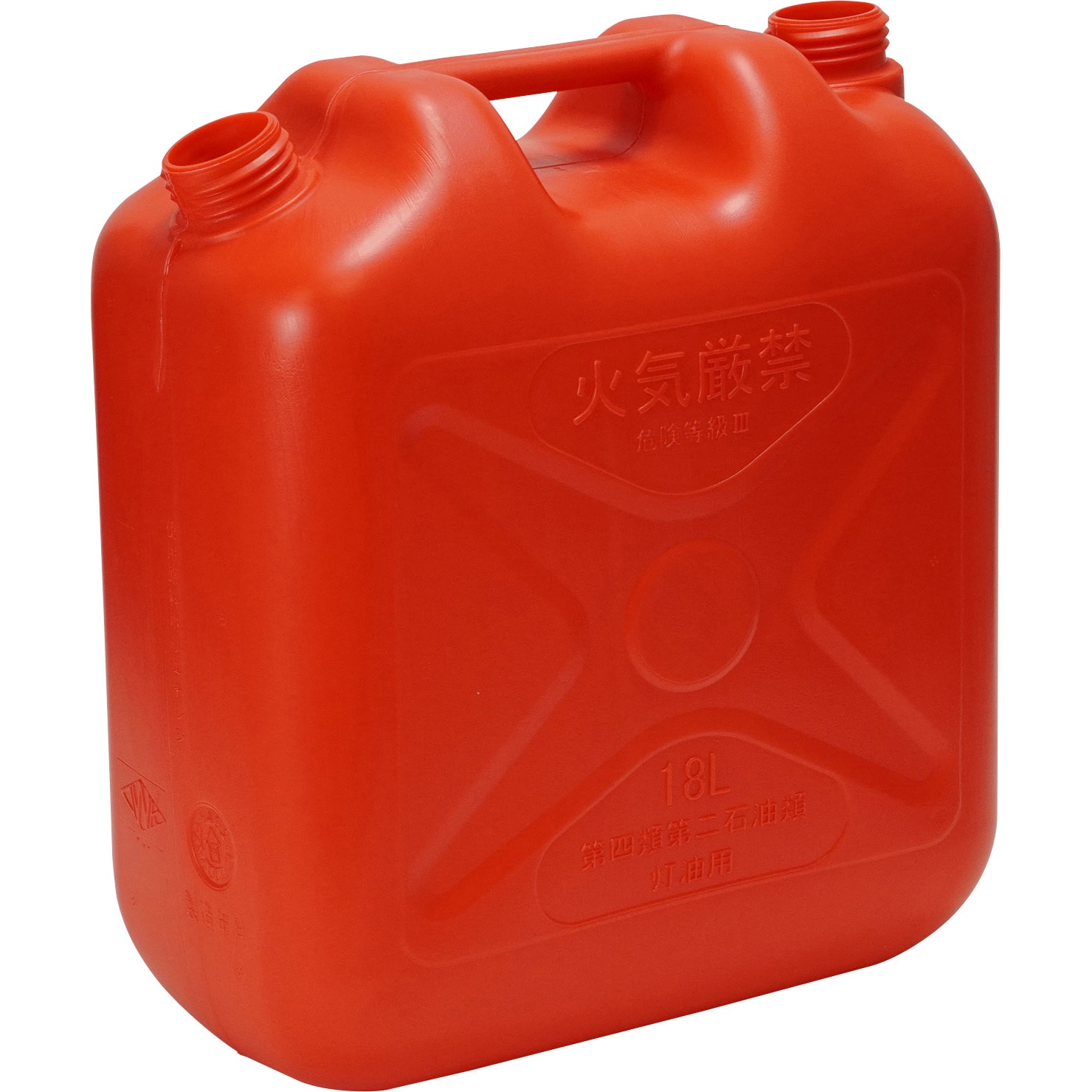 新品入荷 ポリエチレン缶 灯油用 【通販モノタロウ】 - 18L 両口 モノタロウ iPad本体